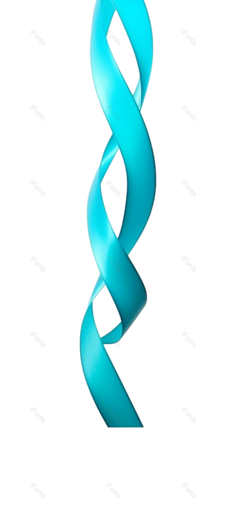 装饰图片,形状元素,纹理PNG,螺旋丝带免抠素材